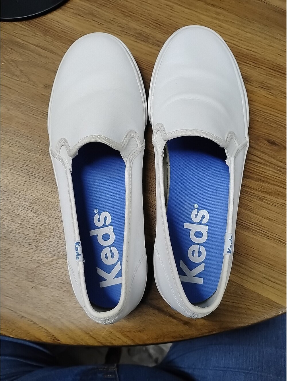 Keds Women's Double Decker Canvas Slip-On Casual Sneakers 8.5 M